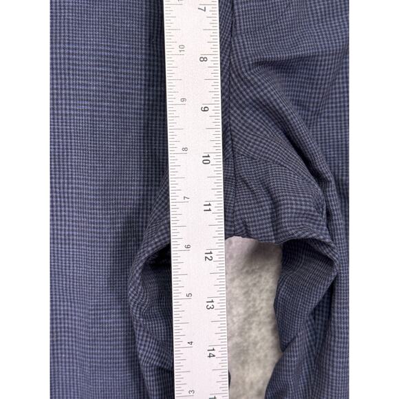 New J Crew Ludlow Slim Suit 41 R Mens Blue Check Portuguese Cotton Linen - Picture 10 of 15